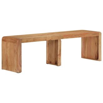 vidaXL Vidaxl - Banco De Madera Maciza De Acacia 160x38x45 Cm