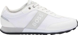 HUGO BOSS Parkour Trainers van Mesh voor heren (Wit)