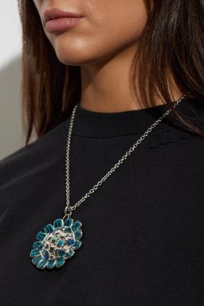 Marni Necklace With Pendant, Womens, Silver