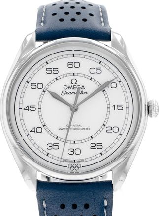 Omega Pre-owned Omega Seamaster Automatic Chronometer White Dial Mens Watch 522.32.40.20.04