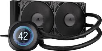 OEM Corsair Nautilus 240 Rs Lcd Procesador Sistema De Refrigeraci&oacute;n L&iacute;quida Todo En Uno 12 Cm Negro 1 Pieza(s)