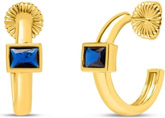 Bruno Magli Felecia Gold Earrings, Zaffiro