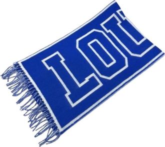 Louis Vuitton Pre-owned Scarves, male, Blue, Size: ONE SIZE Pre-owned Cashmere scarves