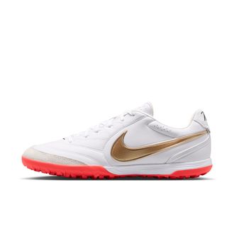 Nike Mens Tiempo Ligera Pro Turf Low-Top Soccer Shoes in White | IB4477-101