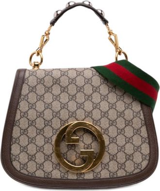 Gucci Pre-owned Gucci Medium GG Supreme Blondie Top Handle Ladies 2AFWA5TV0YOWTY7S