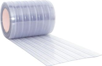 vidaXL Vidaxl - Tira De Cortina Para Puertas Pvc Transparente 300x2,6 Mm 10 M