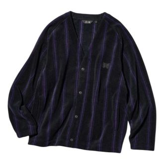 Uniqlo Uniqlo x Needles Oversized Printed Cardigan Black 484125-09