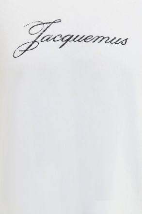 Jacquemus Mens Long Sleeve T-Shirt White Cotton T-Shirts And Polos