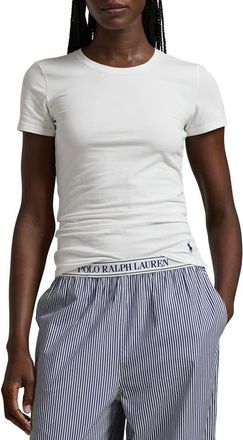 Polo Ralph Lauren Stretch Cotton T-Shirt in White Cloud at Nordstrom, Size Xx-Large