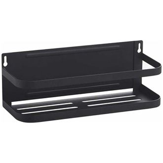 OEM R&eacute;frig&eacute;rateur Organisateur De Support &Agrave; &Eacute;pices R&eacute;frig&eacute;rateur Magn&eacute;tique &Agrave; Un Niveau Support De Rangement Lat&eacute;ral Cuisine Pour &Eacute;tag&egrave;res &Agrave; &Eacute;pices-noir-f
