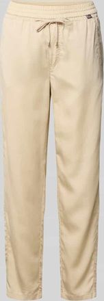 Marc Cain Jogpants aus Lyocell mit Tunnelzug Modell RHODOS in Sand, Größe 34