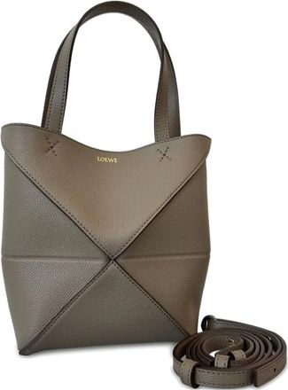 Loewe Borsa a tracolla Puzzle mini - Toni neutri