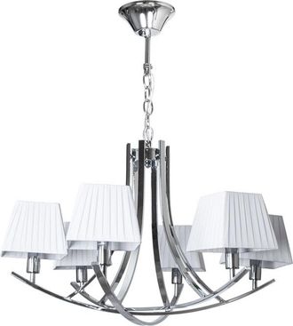 Fabrilamp L&aacute;mpara De Techo Indiana 6xe14 70d Blanco/cromo