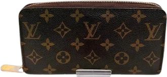 Louis Vuitton Pre-owned Wallets, male, Brown, Size: ONE SIZE Pre-owned Zippy Wallet Monogram Long Wallet