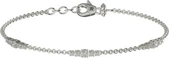 John Richmond Kettingarmband met Sprankelende Accenten - Dames - Armbanden - Grijs - ONE Size - Accessoires