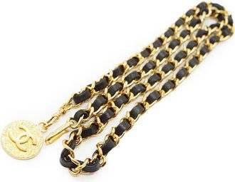 Chanel Vintage Metalen Riem CC