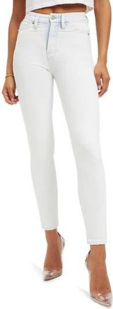 Good American Good Classic V-Yoke Slim Jeans in Indigo121 at Nordstrom Rack, Size 14