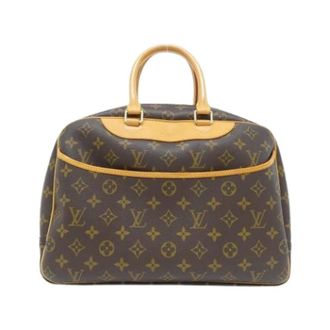 Louis Vuitton Pre-owned Handbags, female, Brown, Size: ONE SIZE Pre-owned Deauville Handbag