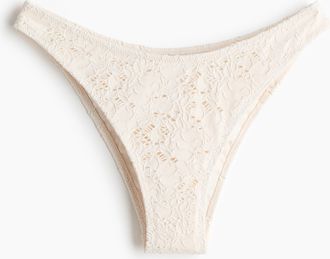 H&M Cheeky Bikini bottoms - Cremefarben
