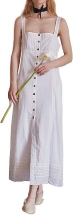 Ciao Lucia Marta Midi Dress In White