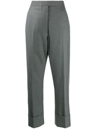 Thom Browne Klassische Hose mit R&uuml;ckengurt, Passform 1, Super 120s Twill