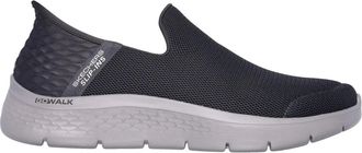 Skechers Mens Go Walk Flex Hands Free Shoes (Dark Grey) - Size UK 10