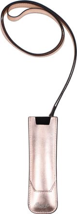 Pineider Geschenkideen Stifthalter Herren Leder Pink/Pink Metallic