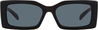 Stella McCartney Rectangle Full Rim Sunglasses - Black