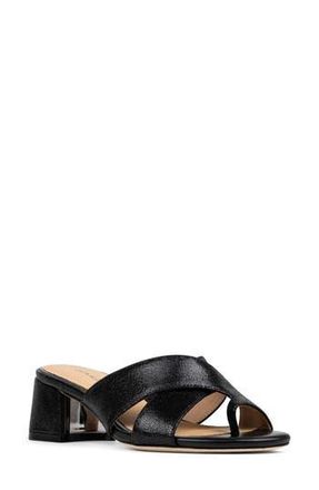 Donald J Pliner Keena Slide Sandal in Black at Nordstrom Rack, Size 5