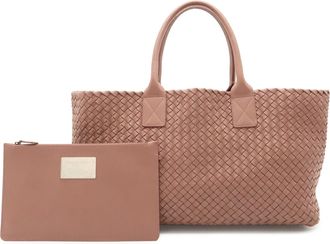 Bottega Veneta Intrecciato Leather Tote Bag (Pre-Owned)
