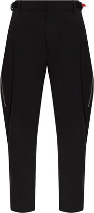 Dsquared2 Broeken, Heren, Zwart, XL, Wol, Rechte broek