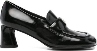 Halmanera Mocassini con tacco largo 55mm - Nero