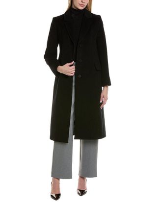 Fleurette Fleurette Wool-Blend Coat