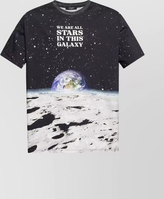 Balmain cotton printed short-sleeve t-shirt