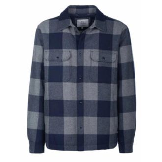 Woolrich Grijze herenjas- tijdloos ontwerp - Heren - Jassen - Grijs - Maat: 2XL Wol