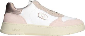 Liu Jo Schoenen, Dames, Roze, 39 EU, Leer, ME 03 Sneakers