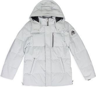 Moose Knuckles GREY CLOUD 3Q PUFFER JACKET