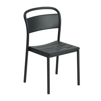 MUUTO Linear Steel Side Chair, schwarz