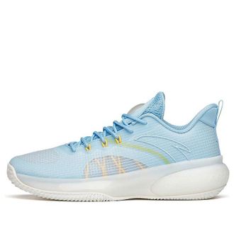 Anta Light Bubble Cement Basketball Shoes Blue White 112121606S-9