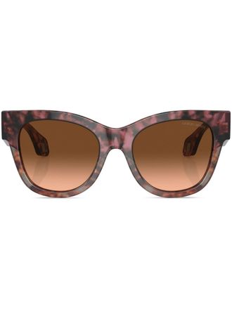 Giorgio Armani Occhiali da sole cat-eye - Marrone