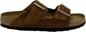 Birkenstock Arizona Suede Slide - Caramel