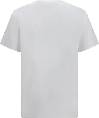 Vivienne Westwood Mens Classic Orb T-Shirt White Cotton T-Shirts And Polos
