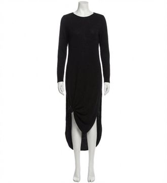 Z Supply Ray Slub Sweater Dress In Black