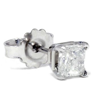 Pompeii3 1/3ct Diamond Stud 14K White Gold