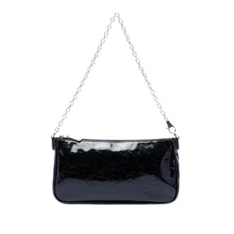 Dior Pre-owned Patent Leather Shoulder Bag - Dames - Pre-owned - Zwart - Maat: ONE Size Leer