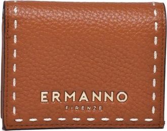 Ermanno Scervino Accessoires, Dames, Bruin, ONE Size, Portafoglio 11x 8