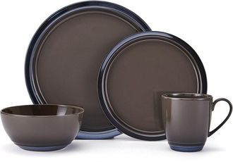 Mikasa Elura 16Pc Dinnerware Set, Service For 4