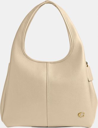 Coach Womens Lana Shoulder Bag - White Leather - One Size