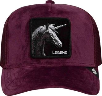 Goorin Brothers Cappellino Trucker Velour Legend - - Accessories - unisex - Rosso - ONE SIZE