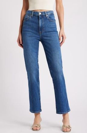 Frame Denim Le Sleek High Waist Ankle Straight Leg Jeans in Marsa at Nordstrom Rack, Size 24